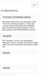 Mobile Screenshot of en.interhospital.com